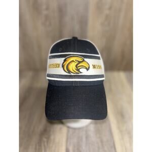 Zephyr NCAA Southern Miss Golden Eagles USM Hat Cap The Z Black White Yellow